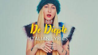 S10  De Diepte Netherlands Eurovision 2022 Italian Lyrics [upl. by Gerianne671]