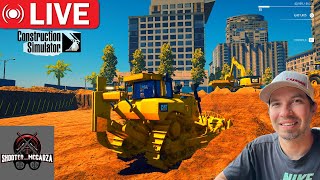 🔴Live IRL Heavy Equipment Operator Simulator with Joysticks  Realistic Excavator amp Dozer Action [upl. by Odnamra497]