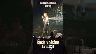 ROCH VOISINE 2024 PARIS music travel rockconcert rock paris2024 francia [upl. by Ettevroc]