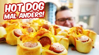 REZEPT DIE NÄCHSTE PARTY KOMMT BESTIMMT  TWISTED CHEESE DOGS  schnell und einfach selber machen [upl. by Eceerehs]