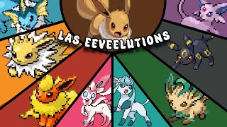 EEVEE y sus evoluciones [upl. by Enitsenrae821]