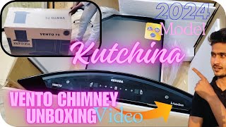 kutchina vento i auto clean chimney unboxing video 2024  Vento Kutchina Chimney Unboxing Video 2024 [upl. by Sedicla]