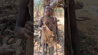 clicking language hadza man explains how they hunt baboon and monkeyafricantribe africansurvivors [upl. by Heimer]