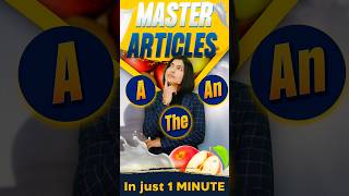 Master Articles A An The 😱 in Just 1 Minute English Grammar Tricks English Connection shorts [upl. by Ade173]