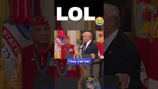 Classic Trump Moments pocahontas [upl. by Eiznek960]