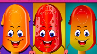 The Finger Family  Ice Cream Family  Nursery Rhymes For Children [upl. by Armyn]