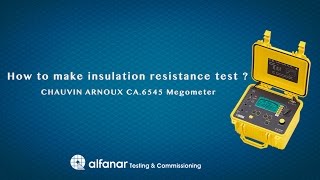 How to make insulation resistance test [upl. by Janeta239]