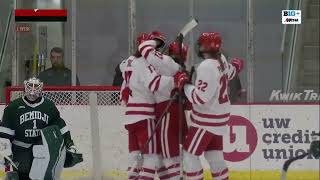 Wisconsin Hockey  Highlights vs Bemidji State 102123 [upl. by Kramal]