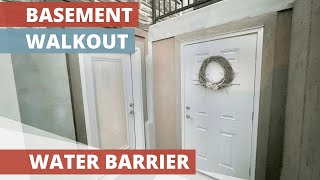 How to Waterproof a Basement Walkout Entrance Door [upl. by Buffy300]