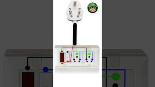 Double Socket indicator wiring electricalelectricalinstallationwiringtecnicwiring bhojpuri song [upl. by Efren]