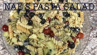 Naes Pasta Salad  Salad Bar Recipes Episode 20 [upl. by Photina]