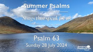 Evening Worship  Sunday 28 July 2024 [upl. by Collis]