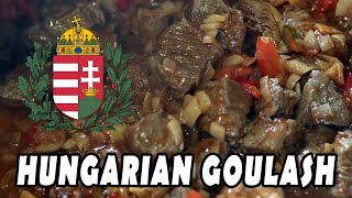 Authentic HUNGARIAN GOULASH [upl. by Ahsiekit]