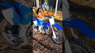 Yamaha YZ 125 Start Up amp Full Throttle Braap Acceleration shorts [upl. by Aisac]