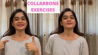 5 Exercises And Stretches For The Collarbone Area  WORKitOUT  Kritika Khithani [upl. by Ursal]