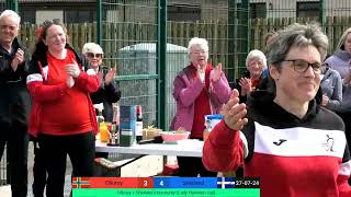 Orkney v Shetland Hockey Intercounty 2024 Lady Hamilton Cup [upl. by Ymot]