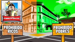 CREO UN BROOKHAVEN DE POBRES VS RICOS 😆🏡  Roblox YoSoyLoki [upl. by Fabe]