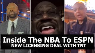 Inside The NBA to ABC amp ESPN in UNPRECEDENTED Licensing Deal w TNT WBD starting in 2025 [upl. by Yoho]