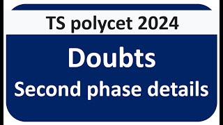 ts polycet final phase counselling process polycet final phase counselling process [upl. by Peggi]