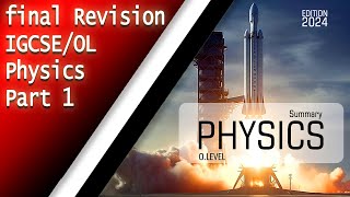 Final Revision may June 2024 Part 1 Unit 1amp2 General and Thermal Physics [upl. by Borer824]