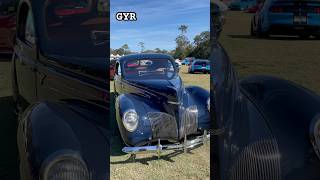 V12 Lincoln Zephyr antiquecar antiqueautocar hiltonhead concours [upl. by Haelak]