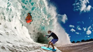 Skimboarders vs Bodyboarders [upl. by Linetta]