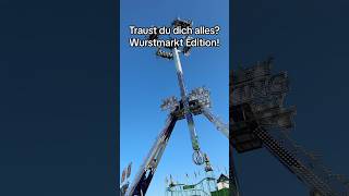 Was traust du dich  Wurstmarkt Bad Dürkheim 2023 Karussell Kirmes Volksfest short [upl. by Nednal23]