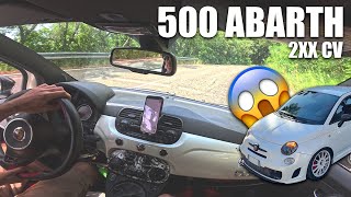 DA PASSEGGERO SU 500 ABARTH PREPARATA [upl. by Tabbatha]