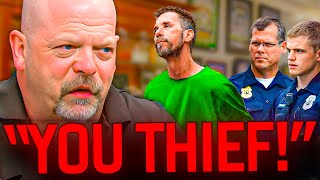 SCAMMERS and ILLEGAL ITEMS on Pawn Stars [upl. by Dreyer281]