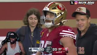 CHIEFS FAN REACTS TO Dallas Cowboys vs San Francisco 49ers Game Highlights [upl. by Licec]