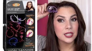 Vidal Sassoon Sure Grip Velcro Roller Review [upl. by Ahtnama685]