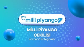 Milli Piyango 9 Nisan 2024 Çekilişi No 84  Kazanan Kategoriler [upl. by Hallee]