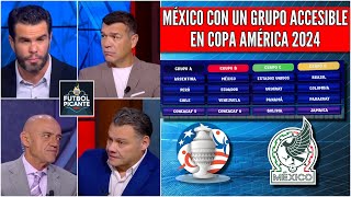 SORTEO COPA AMÉRICA México quedó parejo con Grupo B Ecuador Venezuela y Jamaica  Futbol Picante [upl. by Davy336]