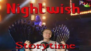 Nightwish  Storytime live reaction [upl. by Kartis]