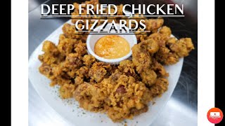 How to Make Deep Fried Chicken GizzardsChicken Gizzards [upl. by Anatole]