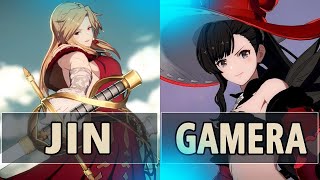 GBVSR🔥Jin Katalina Vs Gamera Beatrix🔥 High Level Gameplay [upl. by Emoryt]