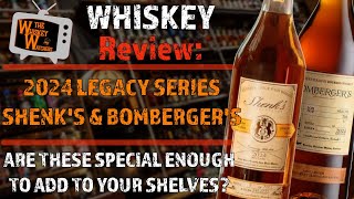 2024 Bombergers amp Shenks  A  sort of Double Feature Whiskey Review [upl. by Enyale71]