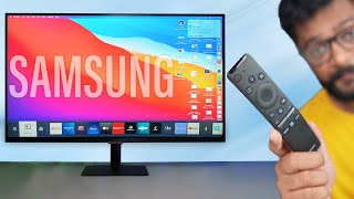 This is Samsung 4K Smart Monitor With Unique Features [upl. by Martelle]