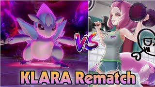 Isle Of Armor  Rematch with KLARA Full Battle Animation  Pokemon Sword and Shield [upl. by Vally]