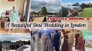 A Lavish Desi Wedding In London 🇬🇧  Fairy Tale Wedding 💕 [upl. by Defant860]