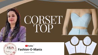 corset top corset blouse [upl. by Hamehseer857]