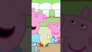 Rainbow Pasta Bar PeppaPig Shorts PeppaPigTales [upl. by Buhler]