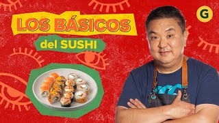 LOS BÃSICOS del SUSHI ðŸ£ por Iwao Komiyama  El Gourmet [upl. by Anifares]