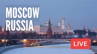 MOSCOW Russia on Friday Night LIVE [upl. by Aleda301]