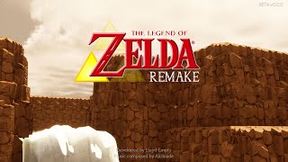 The Legend of Zelda Nes Remake Gameplay Beta v070 [upl. by Vinny134]