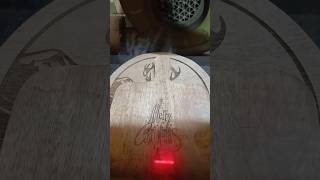 Wooden Chopping Board Laser Engraving  Video 96  Laser Technology [upl. by Aniuqahs]