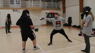 Some personal instruction Broadsword Academy of Manitoba [upl. by Muirhead407]