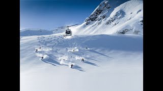 Heli Skiing near Banff National Park [upl. by Ralfston]