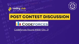 Codeforces Round 959 Div 1  Div 2 Discussion  A B C D [upl. by Pennington915]