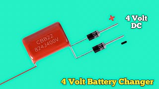 AC to DC Battery Charger Circuit Kaise Banaye  How To make battery Changer Circuit 4v charger [upl. by Duleba420]